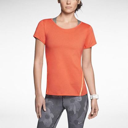 Resim Nike Tailwind Loose Short-Sleeve Running Shirt